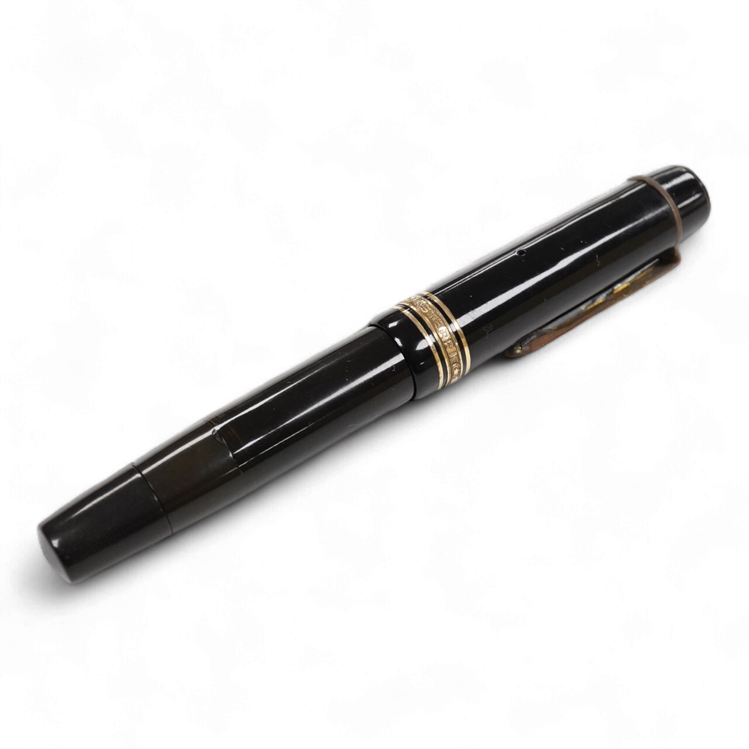 A Montblanc piston filler fountain pen which appears to be a size 6